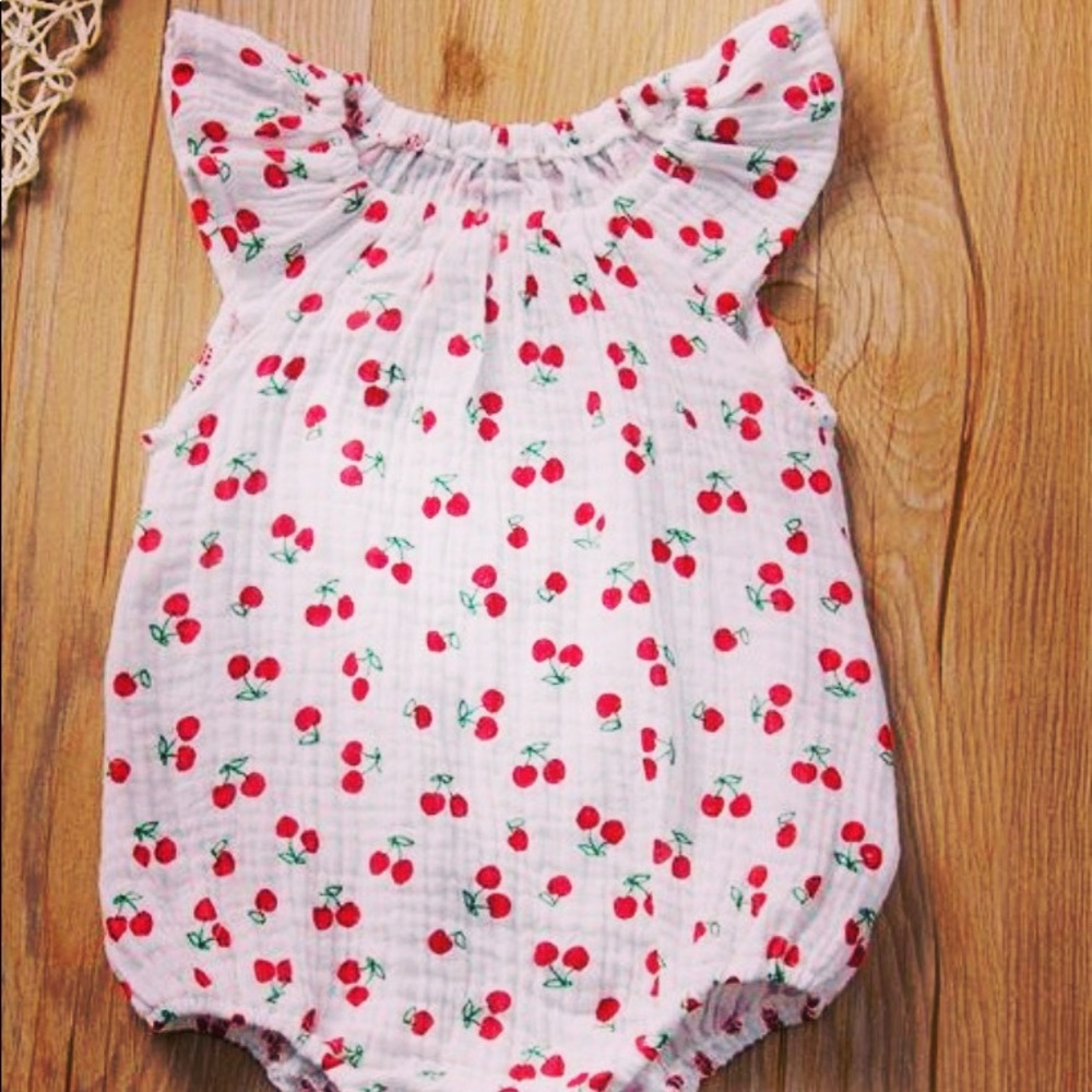 New Cherry romper